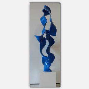 Lopomo, Escultura Polipropileno Azul, 98cm